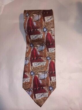Jerry Garcia Collectors Edition Silk Tie Abstract